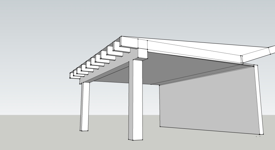 Flat Porch Roof Designs